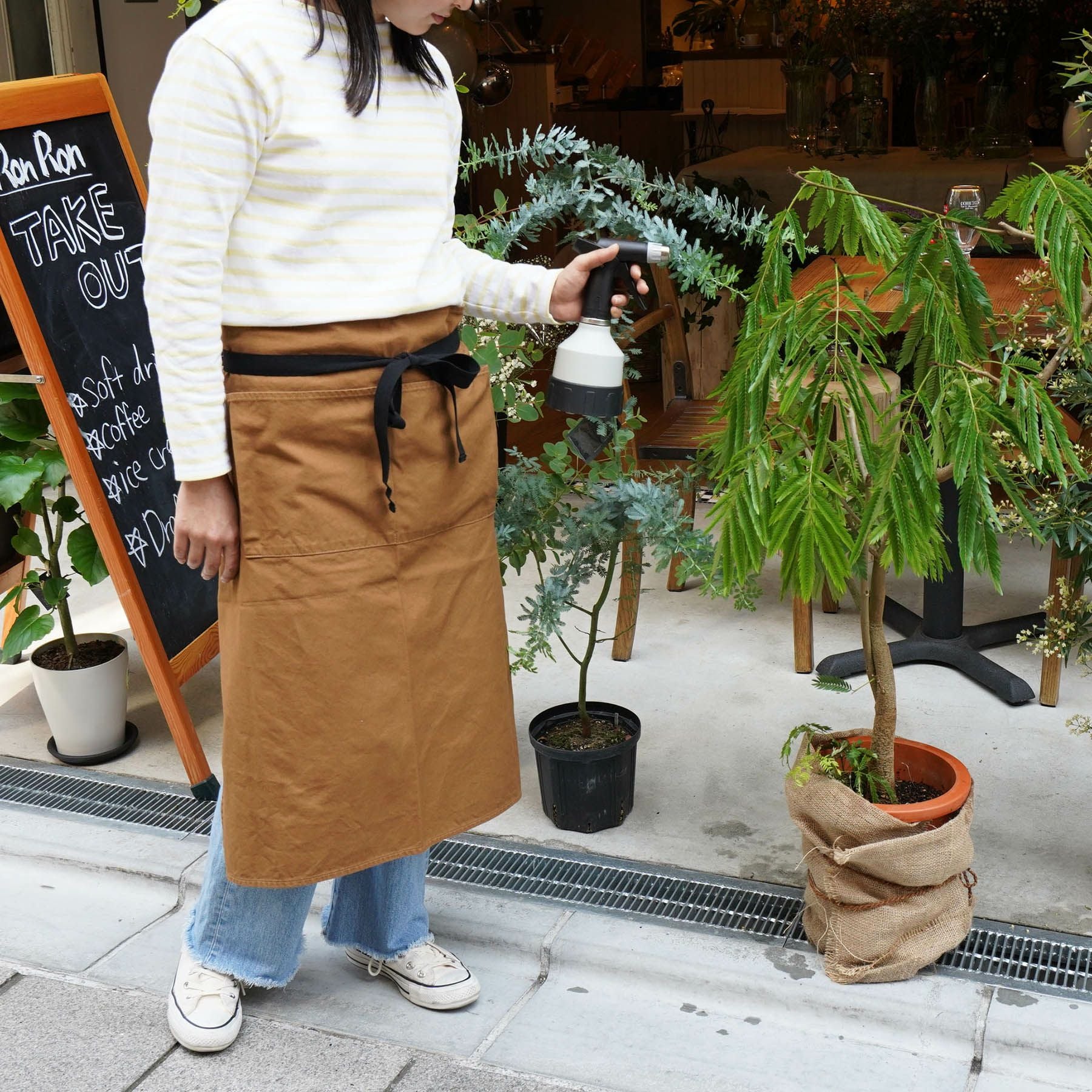 CAFE APRON カフェエプロン | evergreen works online store