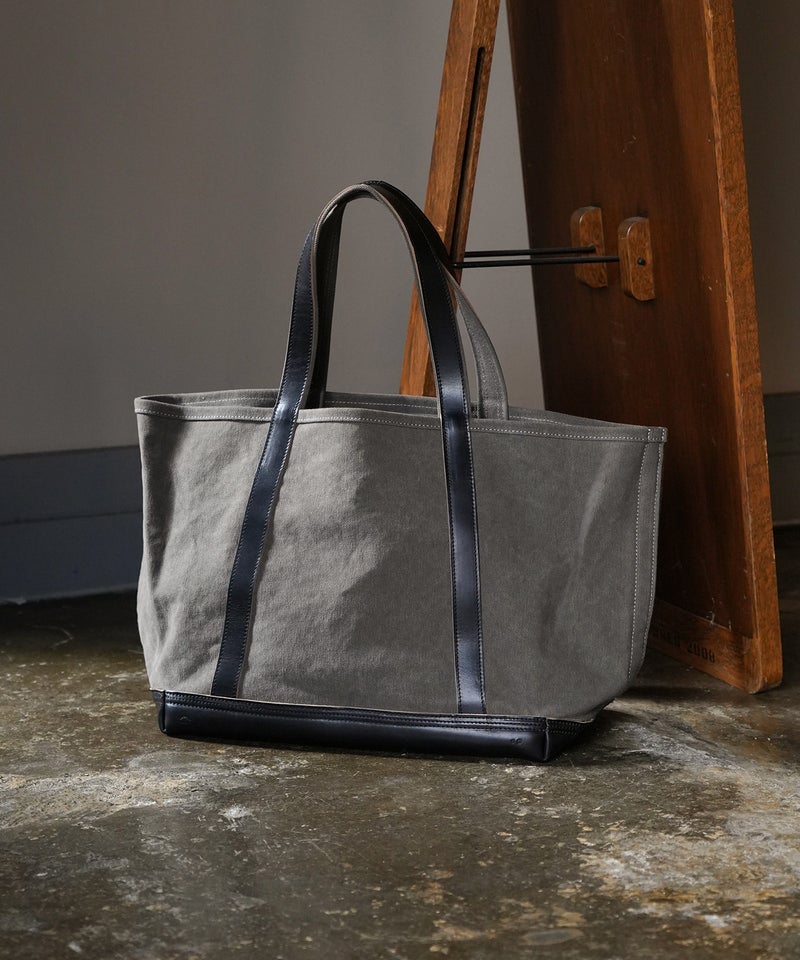 AGING CANVAS BASIC TOTE ベーシックトート | evergreen works online 
