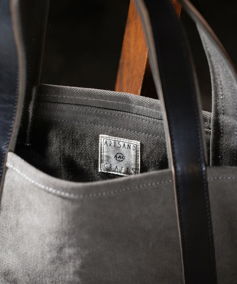 AGING CANVAS BASIC TOTE ベーシックトート | evergreen works online 