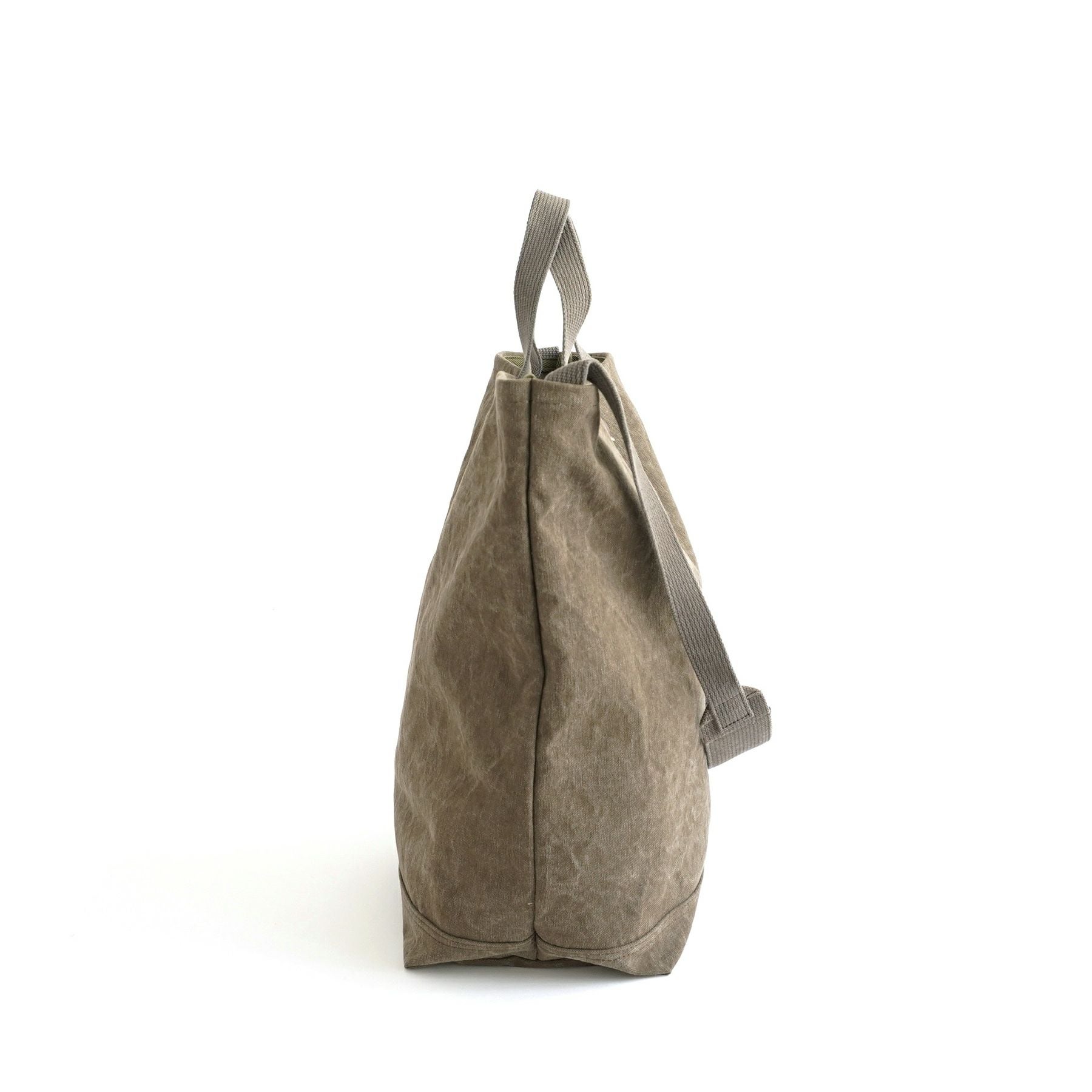 9 CANVAS 2WAY GROCERY TOTE 2ウェイグロサリートート | evergreen
