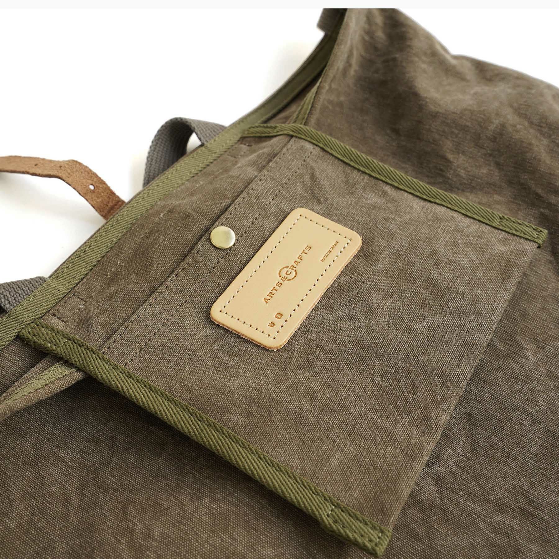 9 CANVAS 2WAY GROCERY TOTE 2ウェイグロサリートート | evergreen
