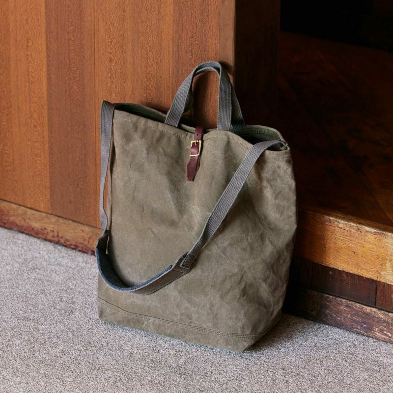 バッグ ARTS&CRAFTS AGING CANVAS 2WAY TOTE AGING CANVAS BASIC TOTE ベーシックトート | evergreen works online