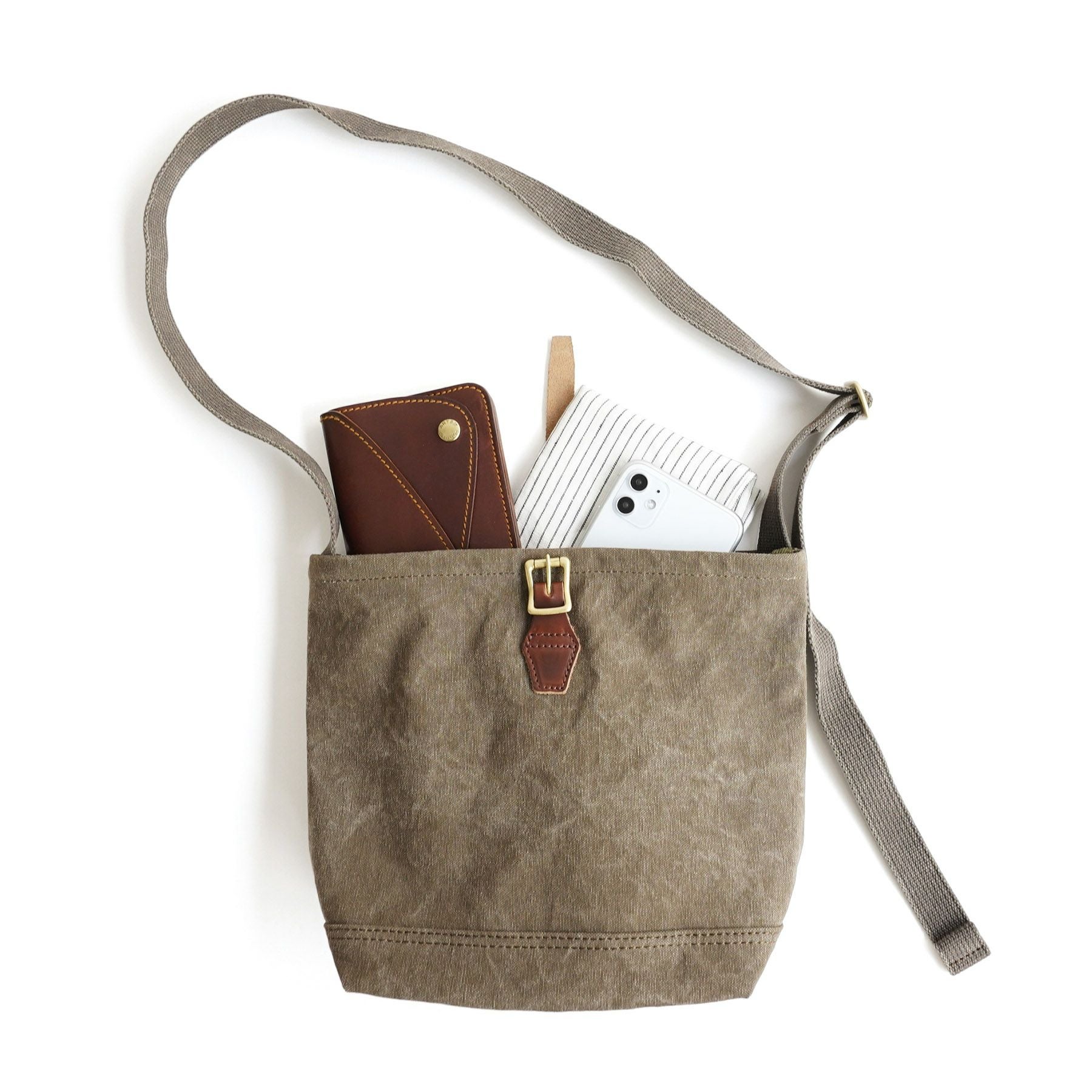 9 CANVAS BUCKET SHOULDER バケットショルダー | evergreen works