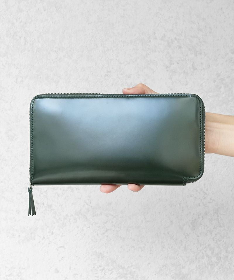 CORDOVAN ACC ROUND ZIP LONG WALLET ラウンドジップロングウォレット
