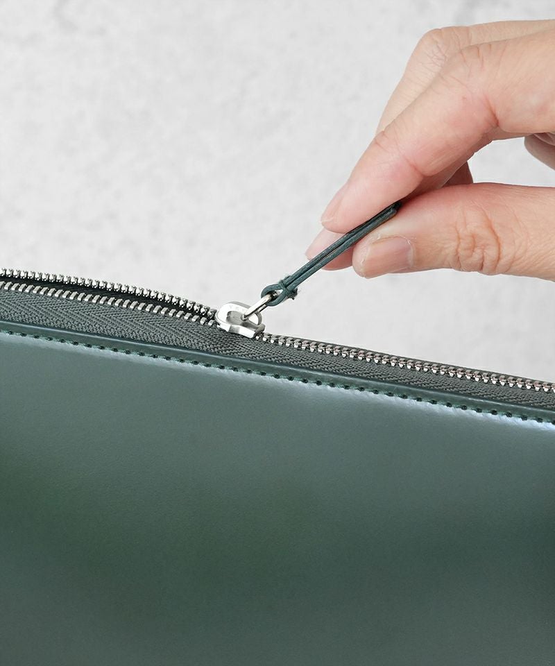 CORDOVAN ACC ROUND ZIP LONG WALLET ラウンドジップロングウォレット