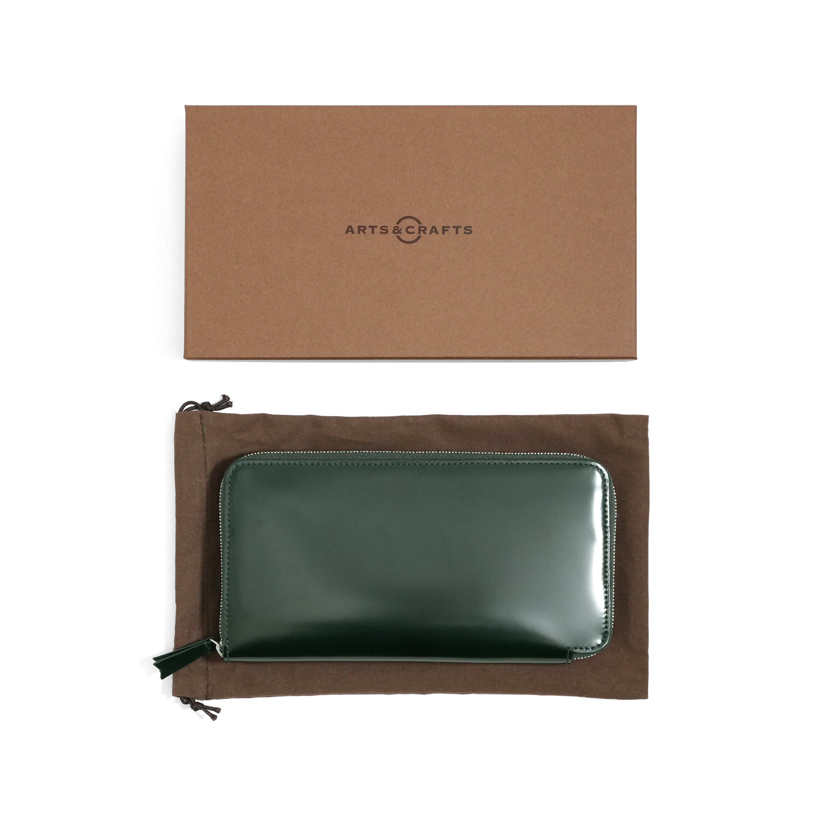 CORDOVAN ACC ROUND ZIP LONG WALLET ラウンドジップロングウォレット