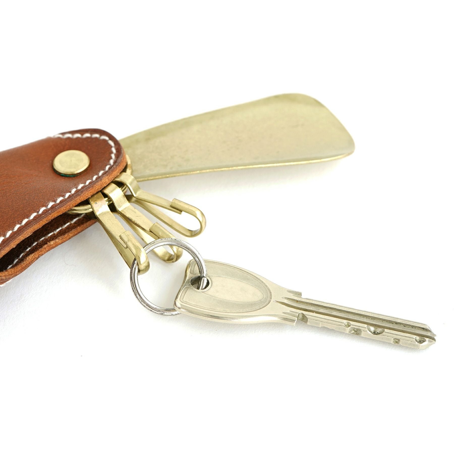 ELBAMATT ACC BRASS SHOEHORN KEY CASE ブラスシューホーンキーケース