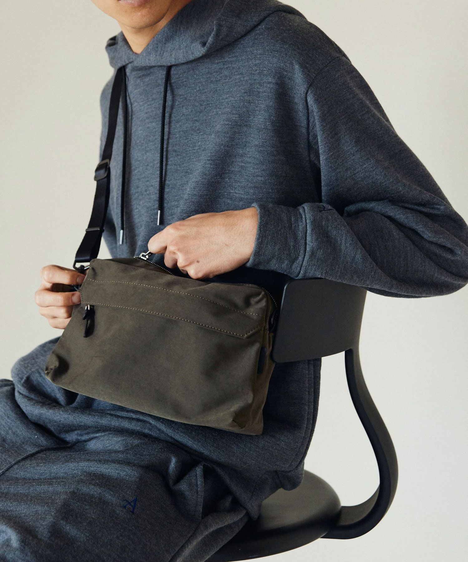 MIL CLOTH WEEKEND SHOULDER ウィークエンドショルダー | evergreen