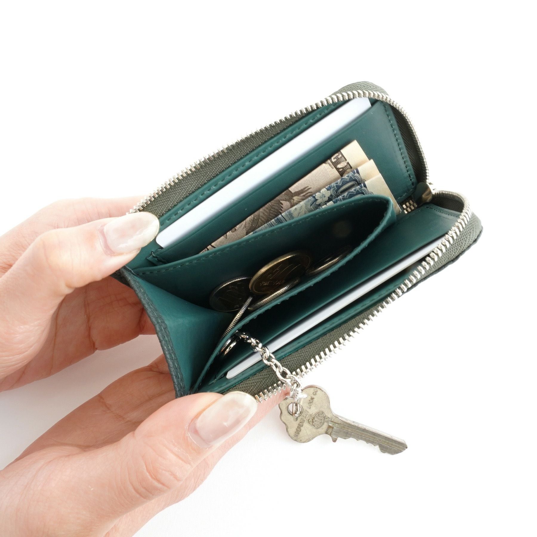 GRACE L ZIP MINI KEY & PURSE エルジップミニキー＆パース