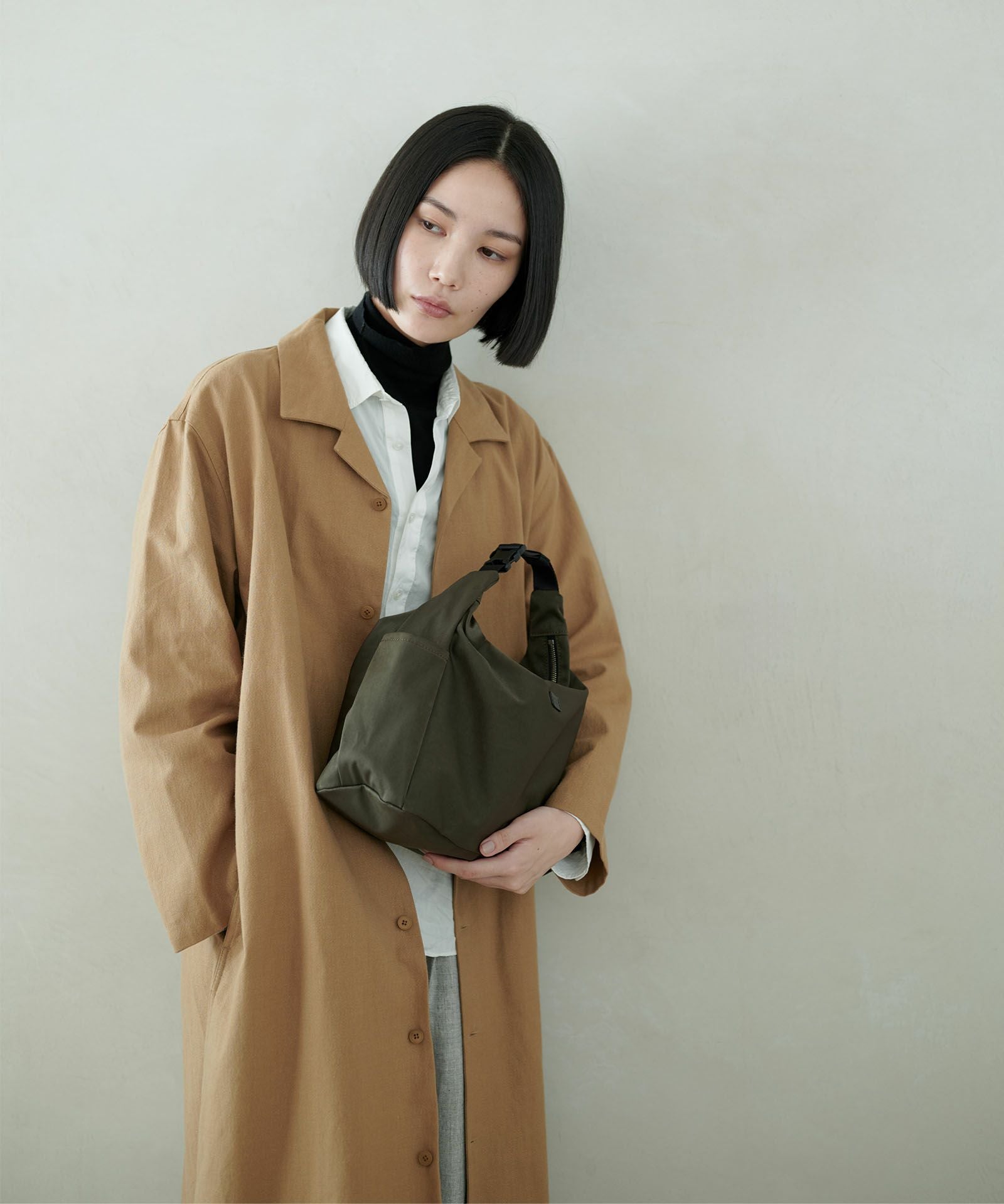 MIL CLOTH TRIANGLE SHOULDER トライアングルショルダー | evergreen