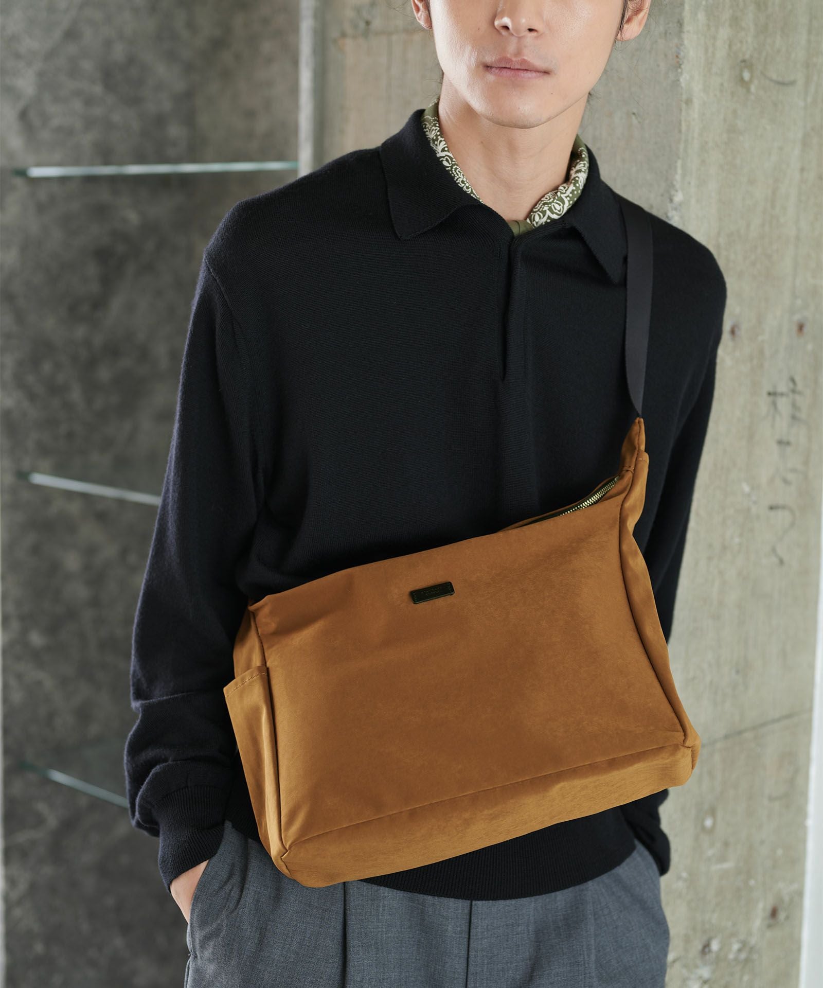 MIL CLOTH TRIANGLE SHOULDER トライアングルショルダー | evergreen