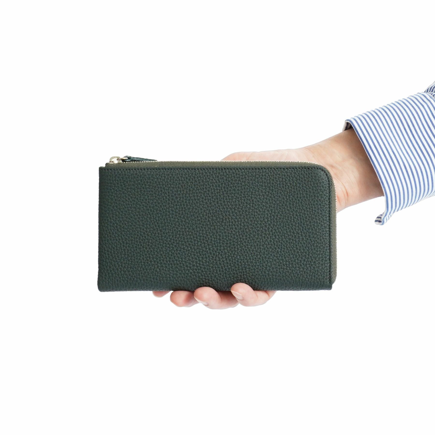 GRACE L ZIP LONG WALLET Lジップロングウォレット | evergreen works