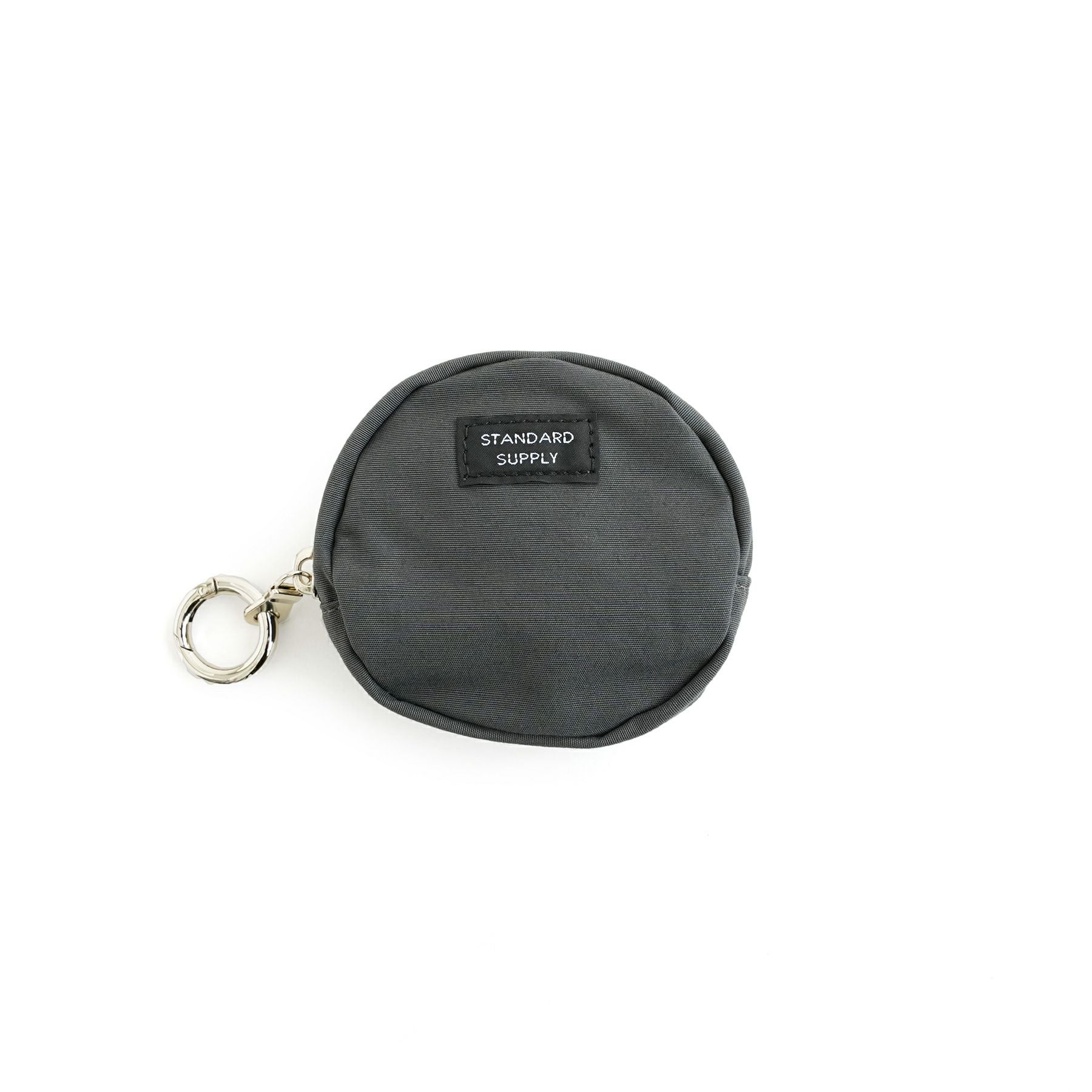 SIMPLICITY ROUND CHARM POUCH ラウンドチャームポーチ | evergreen