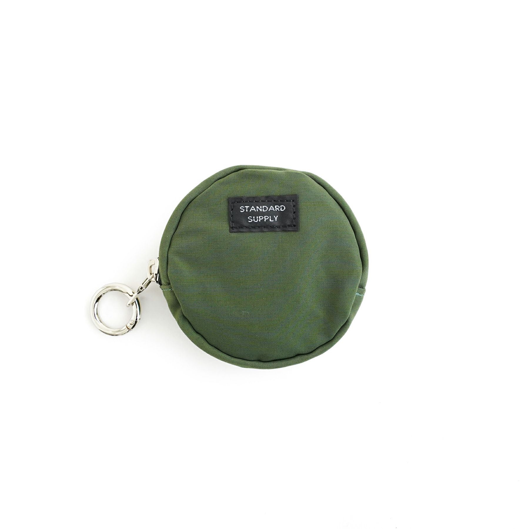 SIMPLICITY ROUND CHARM POUCH ラウンドチャームポーチ | evergreen