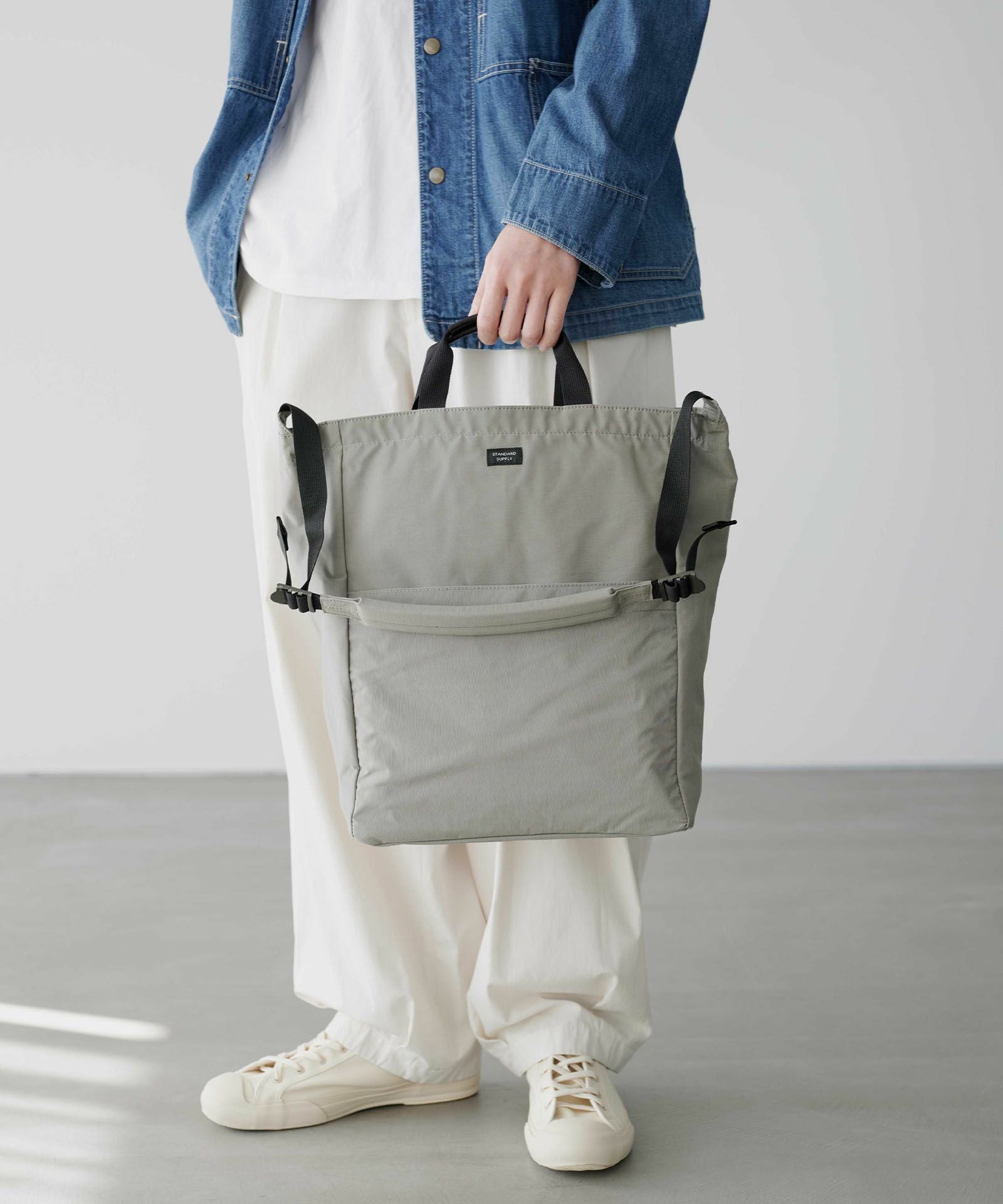 SIMPLICITY 2WAY ZIP TOTE 2ウェイジップトート | evergreen works