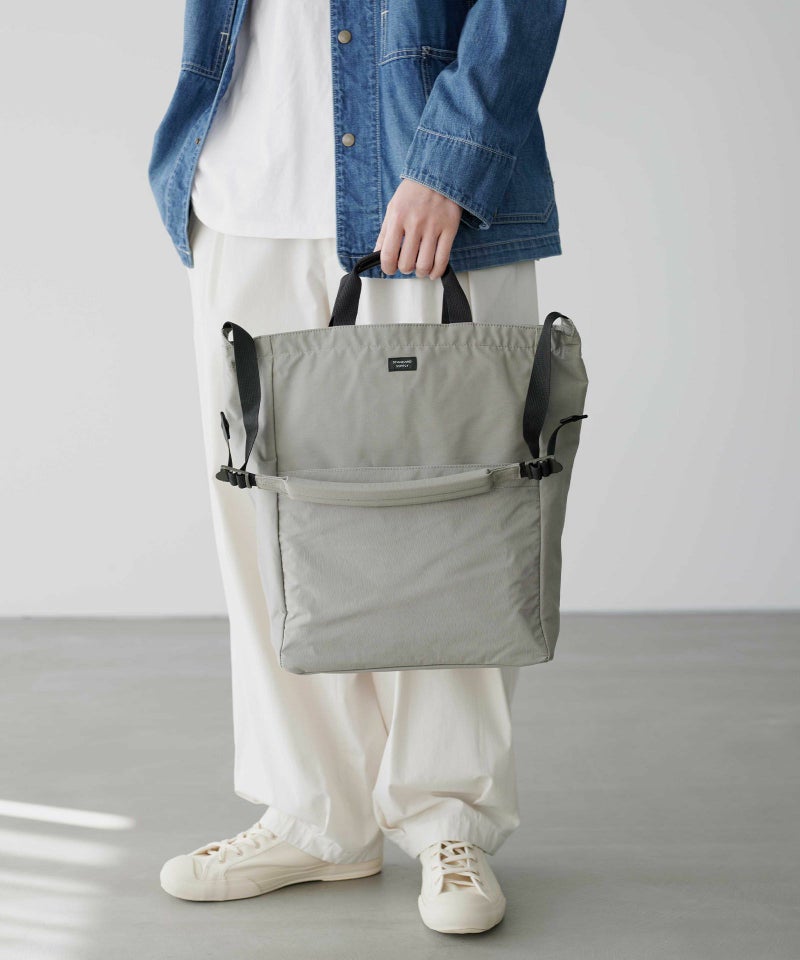 SIMPLICITY 2WAY ZIP TOTE 2ウェイジップトート | evergreen works 