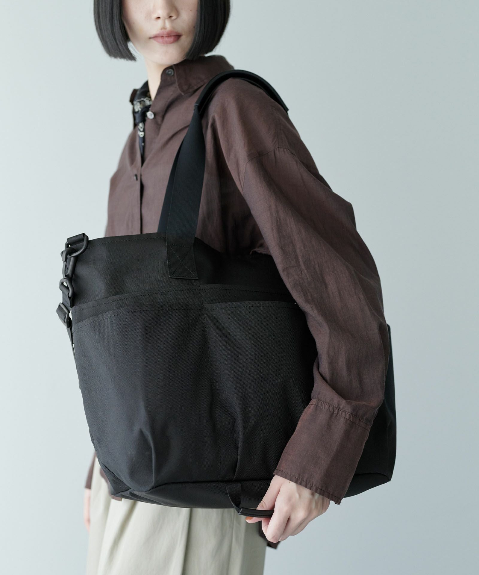 ECO STEP 2WAY UTILITY TOTE 2ウェイユーティリティトート | evergreen