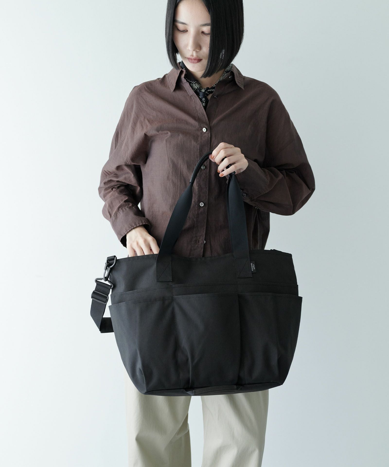 ECO STEP 2WAY UTILITY TOTE 2ウェイユーティリティトート | evergreen