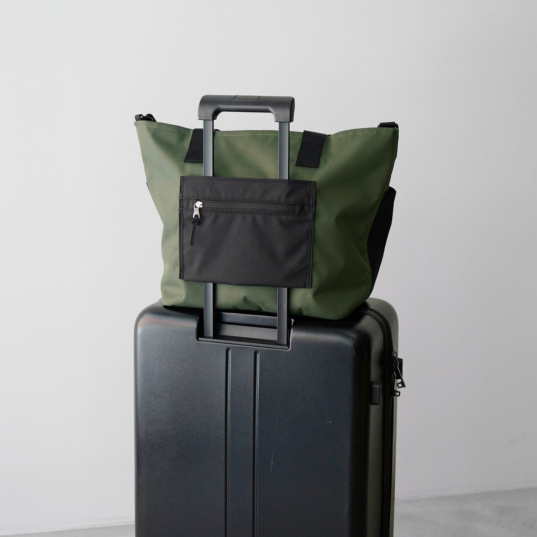 ECO STEP 2WAY UTILITY TOTE 2ウェイユーティリティトート | evergreen