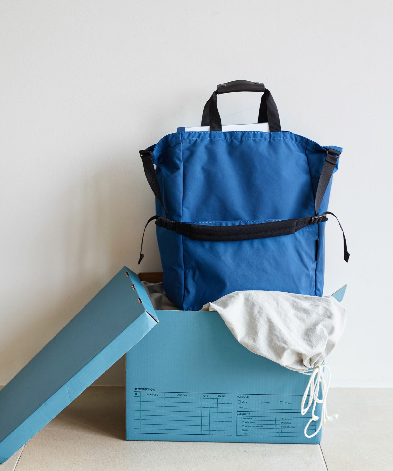 SIMPLICITY CORDURA STAND UP 2WAY TOTE スタンドアップ2ウェイトート