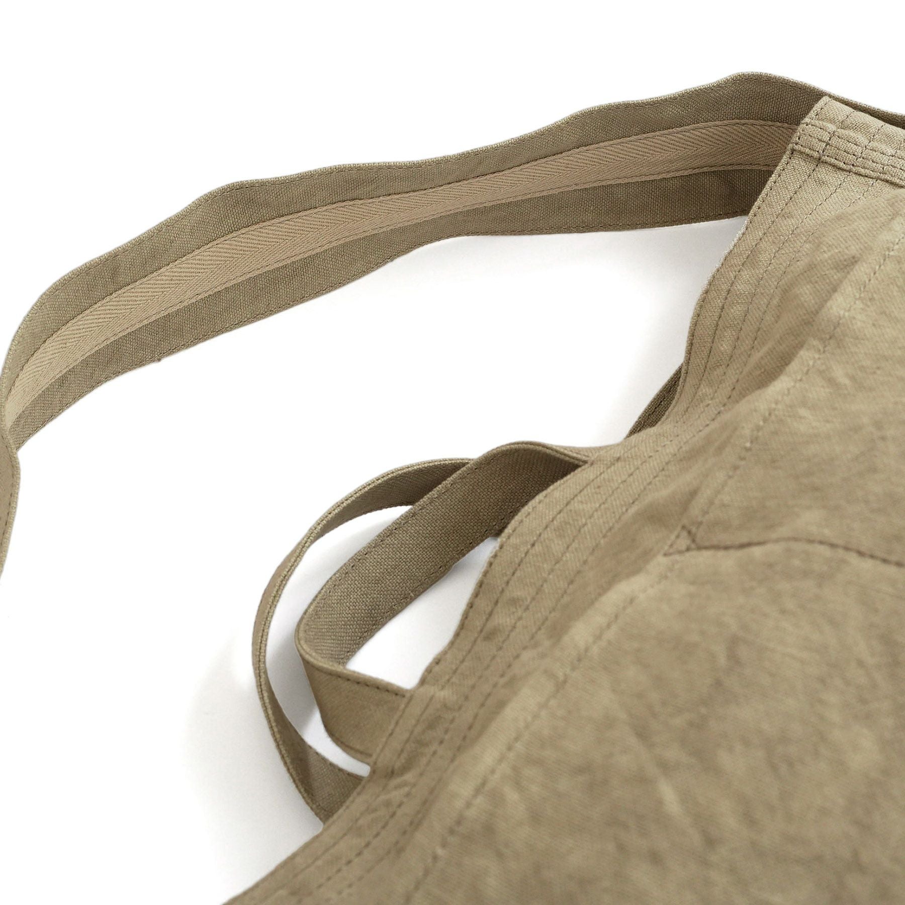 LINEN CANVAS NEWSPAPER BAG ニュースペーパーバッグ | evergreen