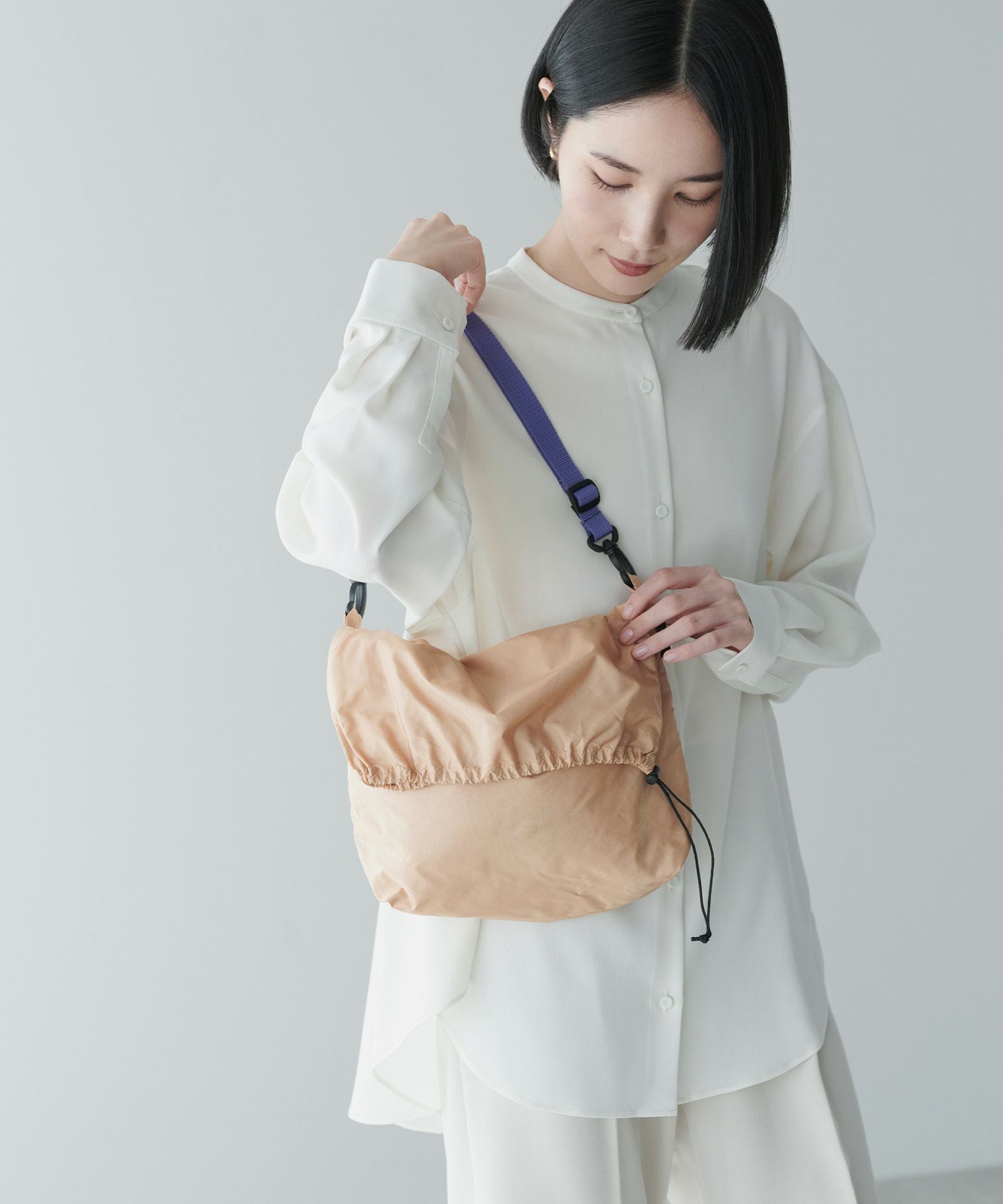REGII DRAW STRING SHOULDER ドローストリングショルダー | evergreen