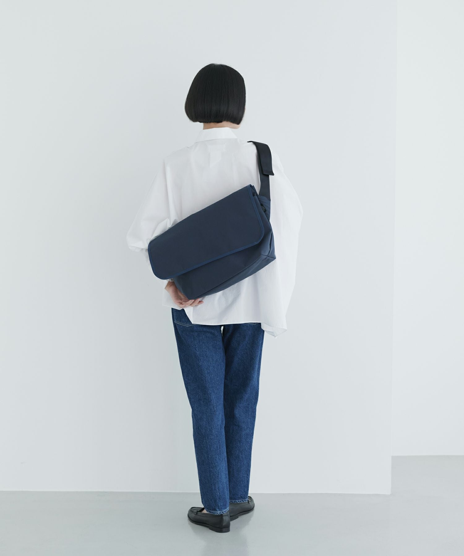 未使用★Stumper and Fielding ネイビー メッセンジャーバッグ Scramble Messenger Bag No.289073 ｜master-piece | マスターピース
