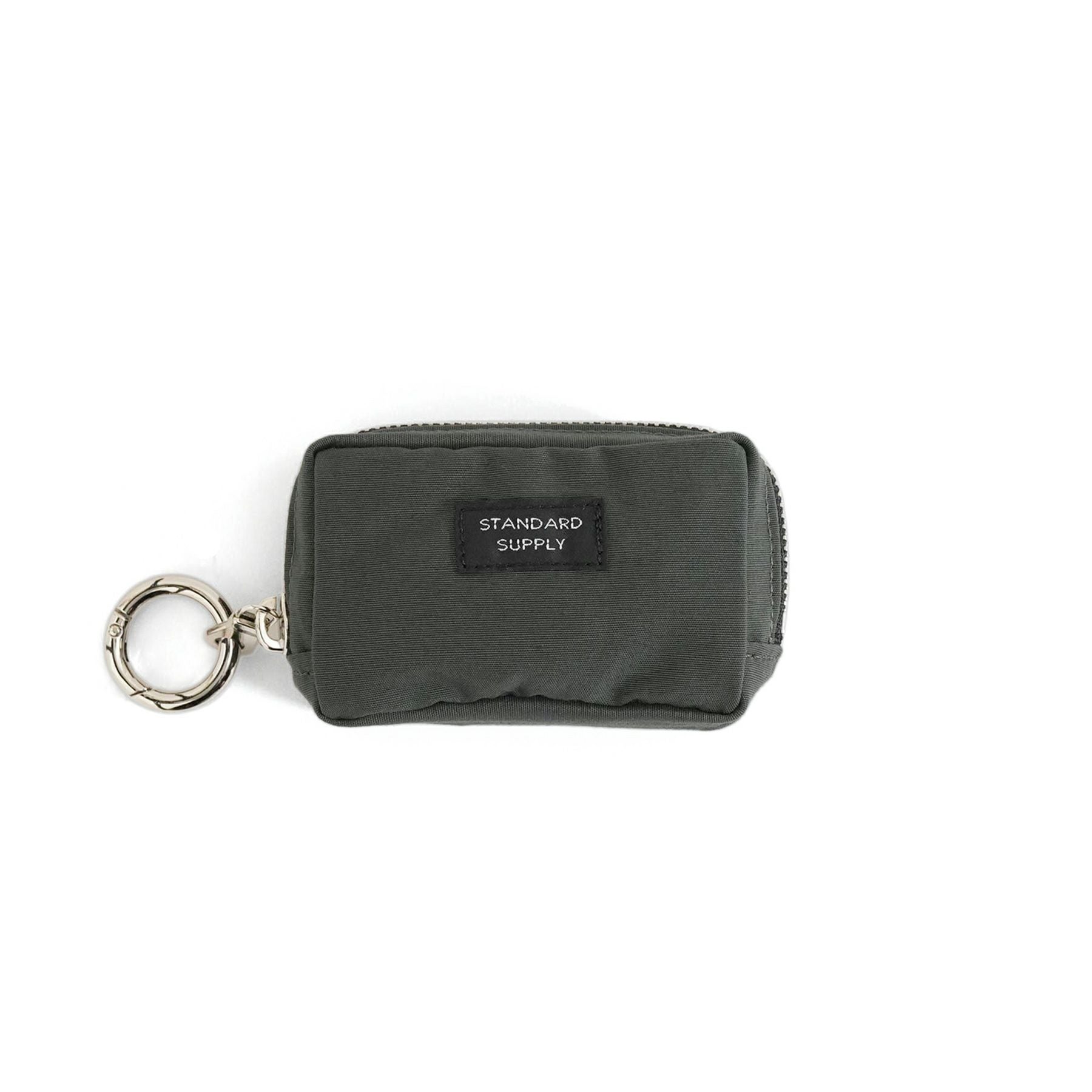 SIMPLICITY SQUARE CHARM POUCH スクエアチャームポーチ | evergreen
