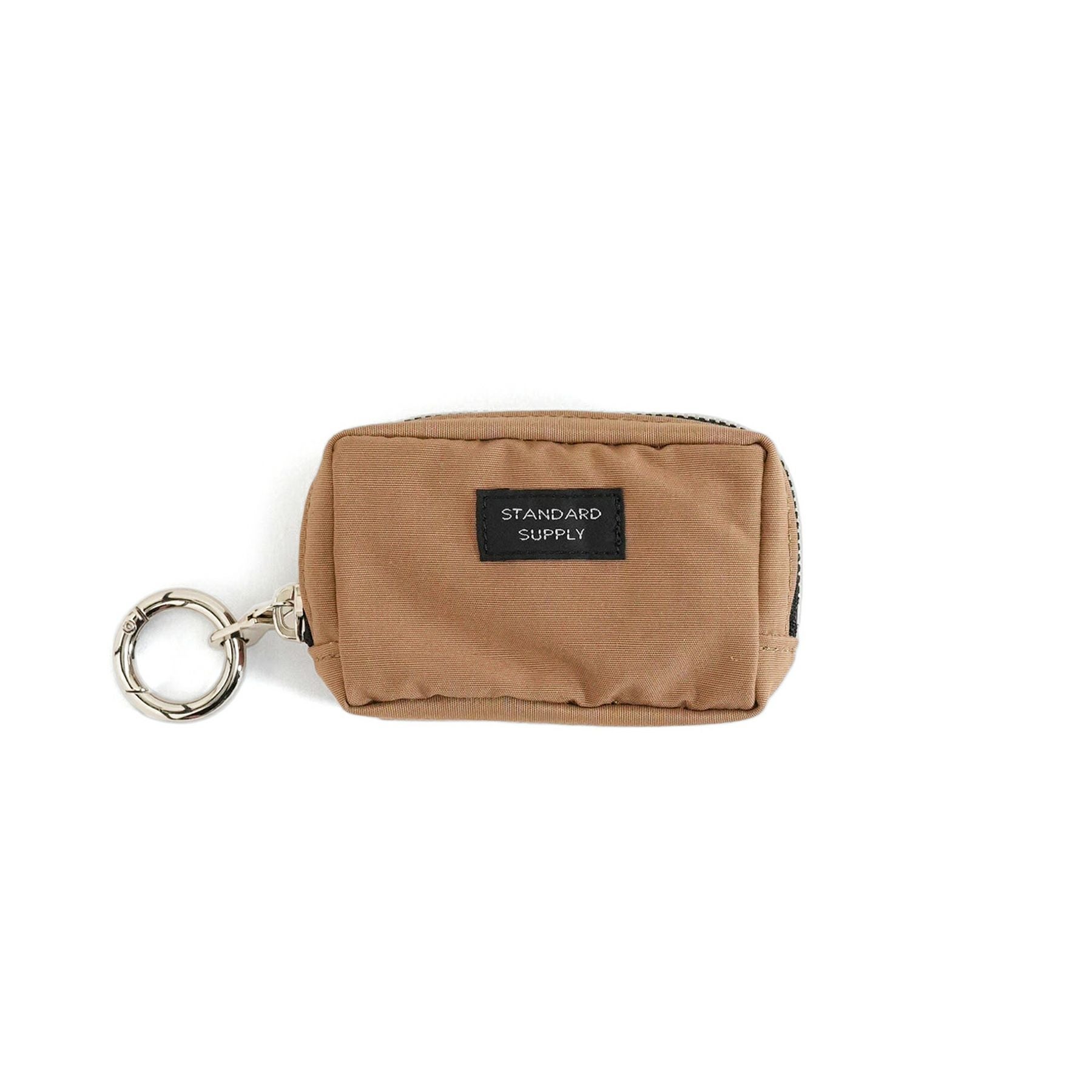 SIMPLICITY SQUARE CHARM POUCH スクエアチャームポーチ | evergreen