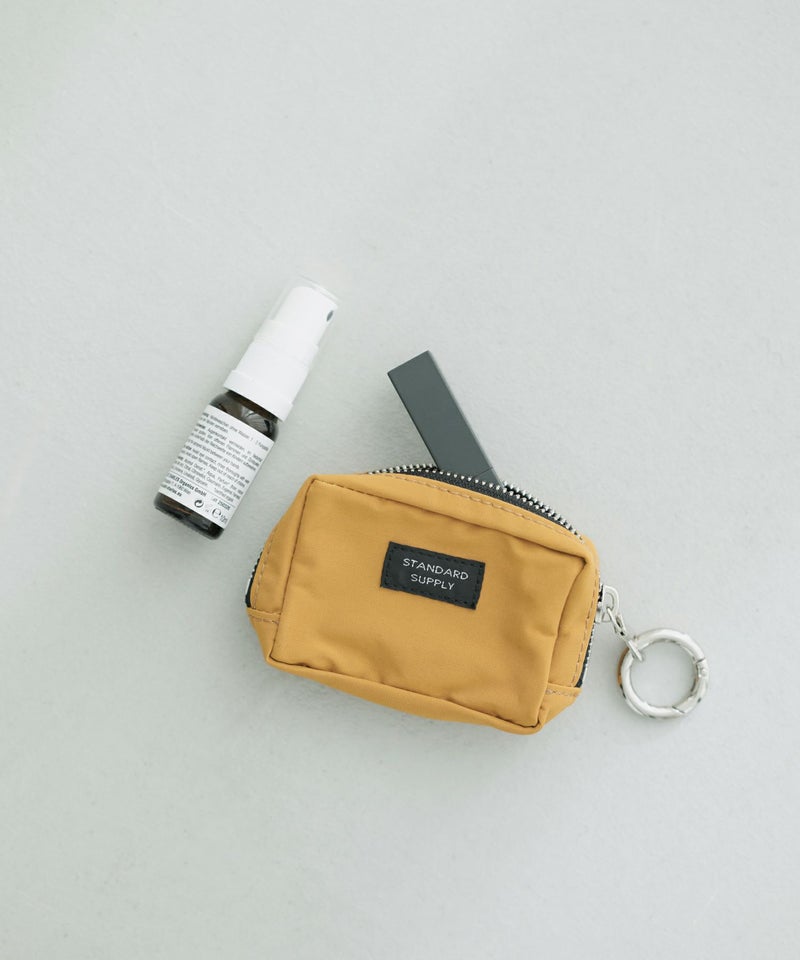 SIMPLICITY SQUARE CHARM POUCH スクエアチャームポーチ | evergreen 