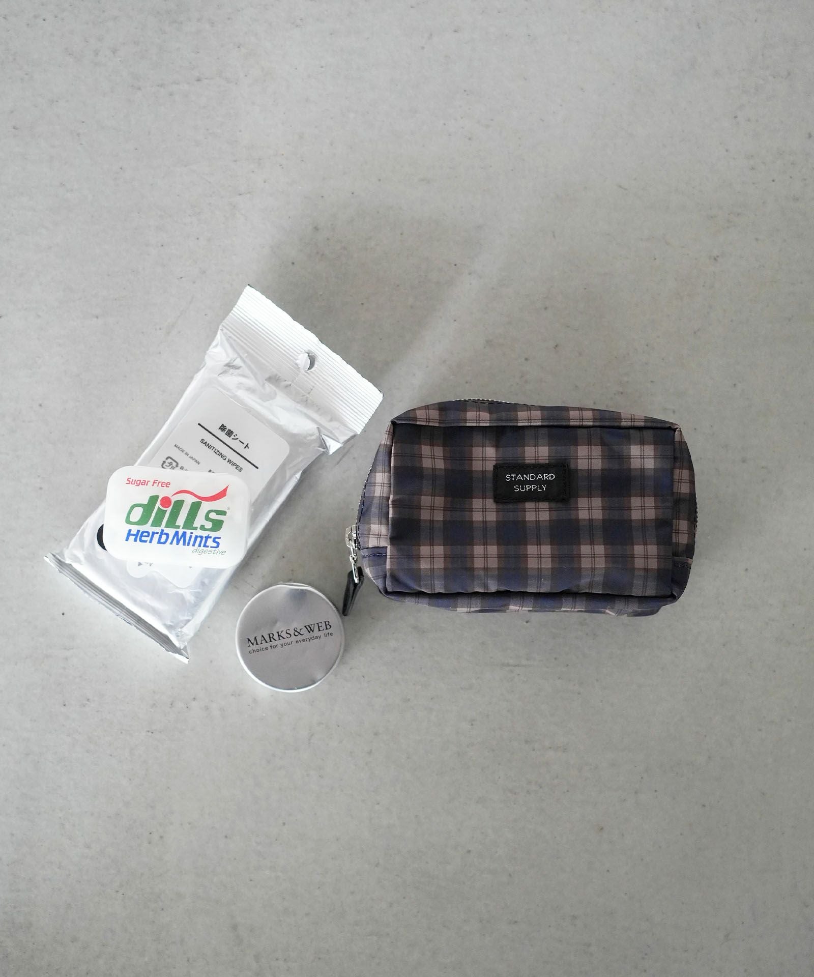 小物 WTAPS SQUARE POUCH MS STANDARD SUPPLY Wtaps Square Pouch MS / Pouch / Poly. Standard Supply | Green
