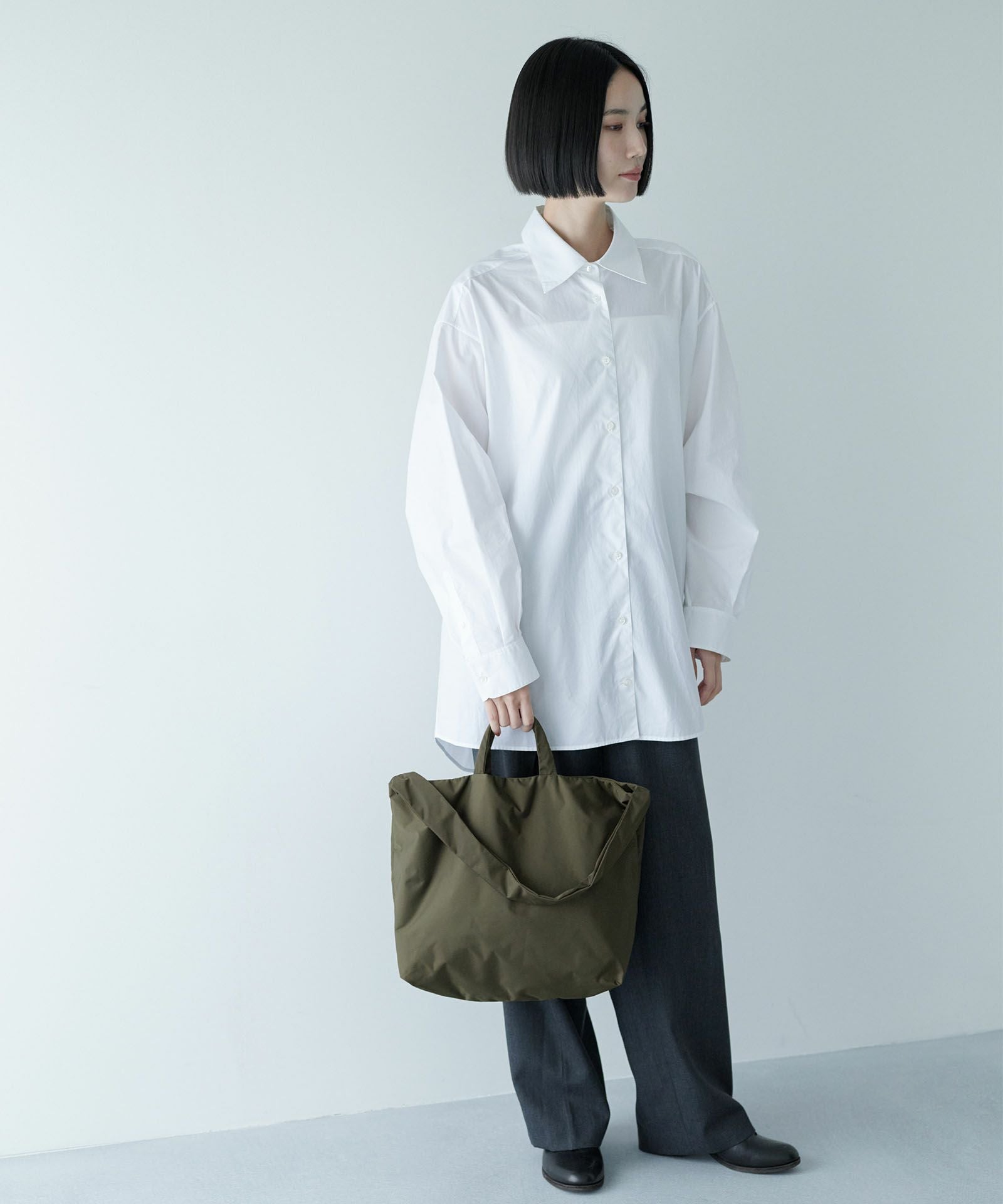 HIGH COUNT CLOTH 2WAY TOTE 2ウェイトート | evergreen works online