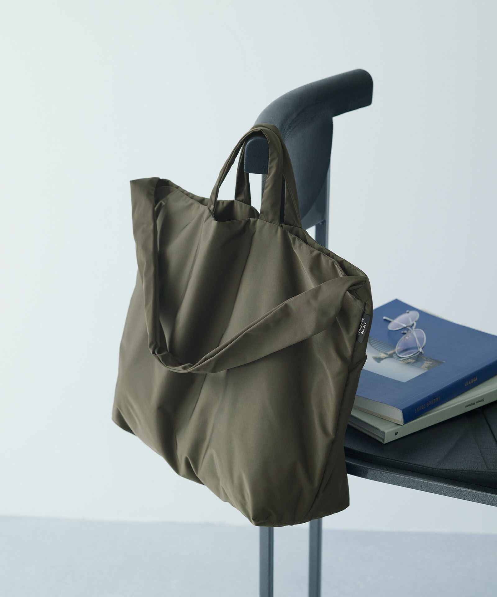 HIGH COUNT CLOTH 2WAY TOTE 2ウェイトート | evergreen works online