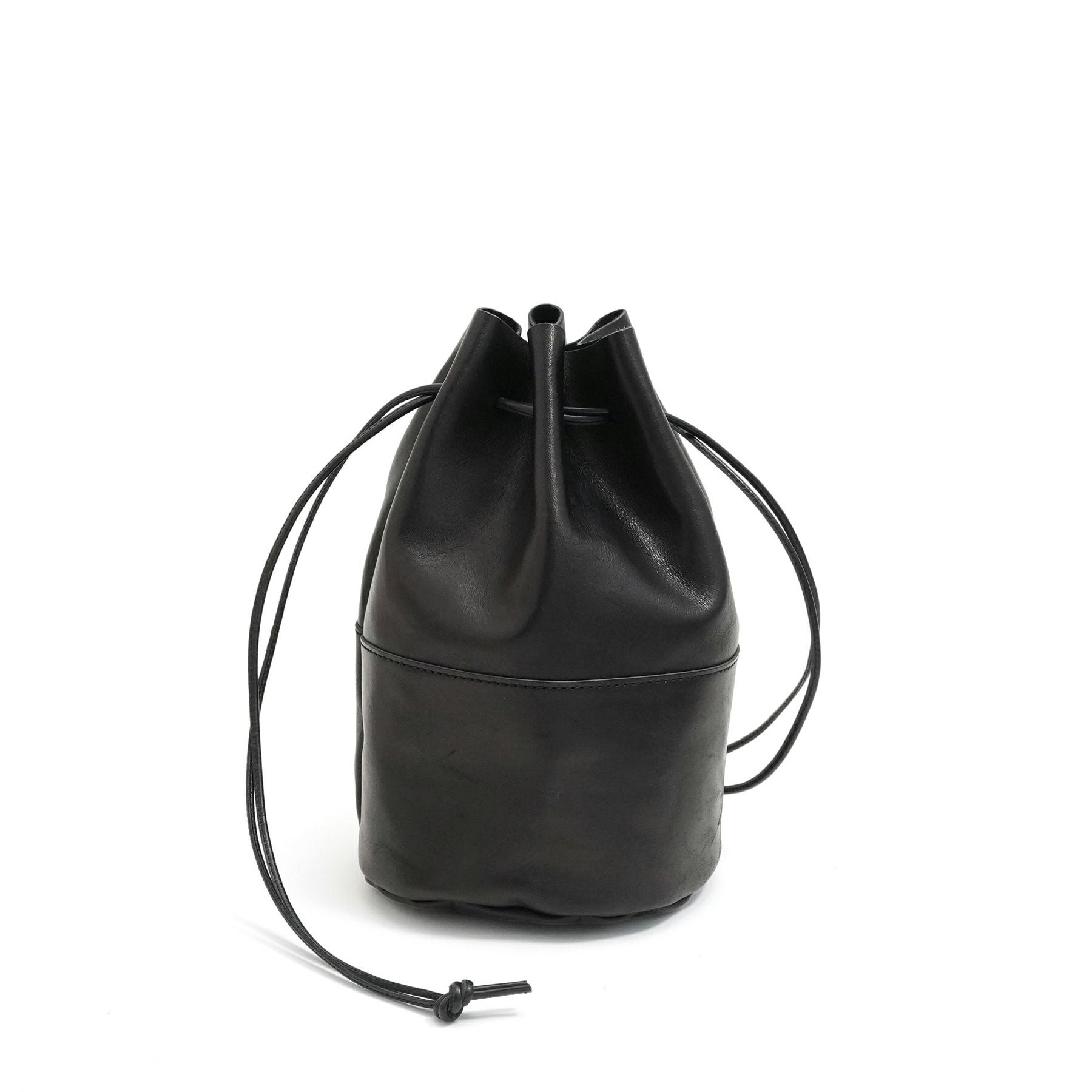 HORSE LEATHER DRAWSTRINGS POUCH M ドローストリングスポーチM