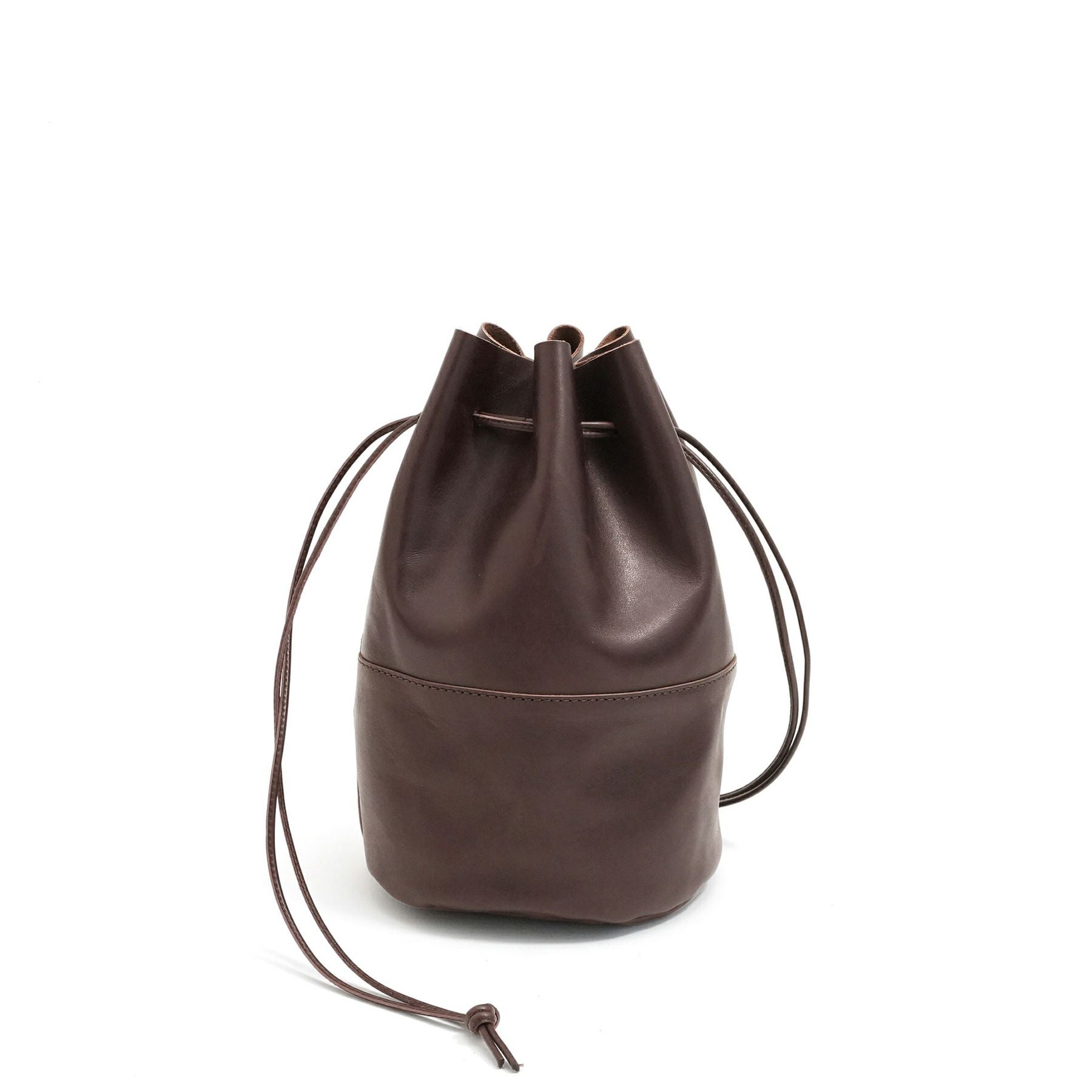 HORSE LEATHER DRAWSTRINGS POUCH M ドローストリングスポーチM