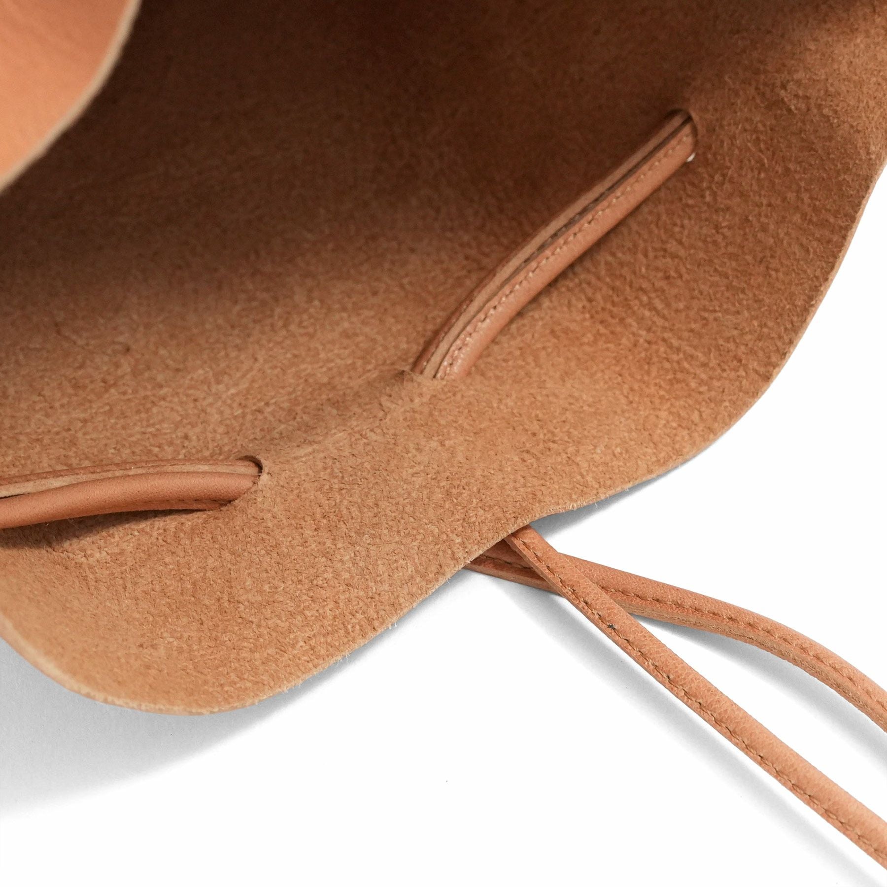 HORSE LEATHER DRAWSTRINGS POUCH M ドローストリングスポーチM