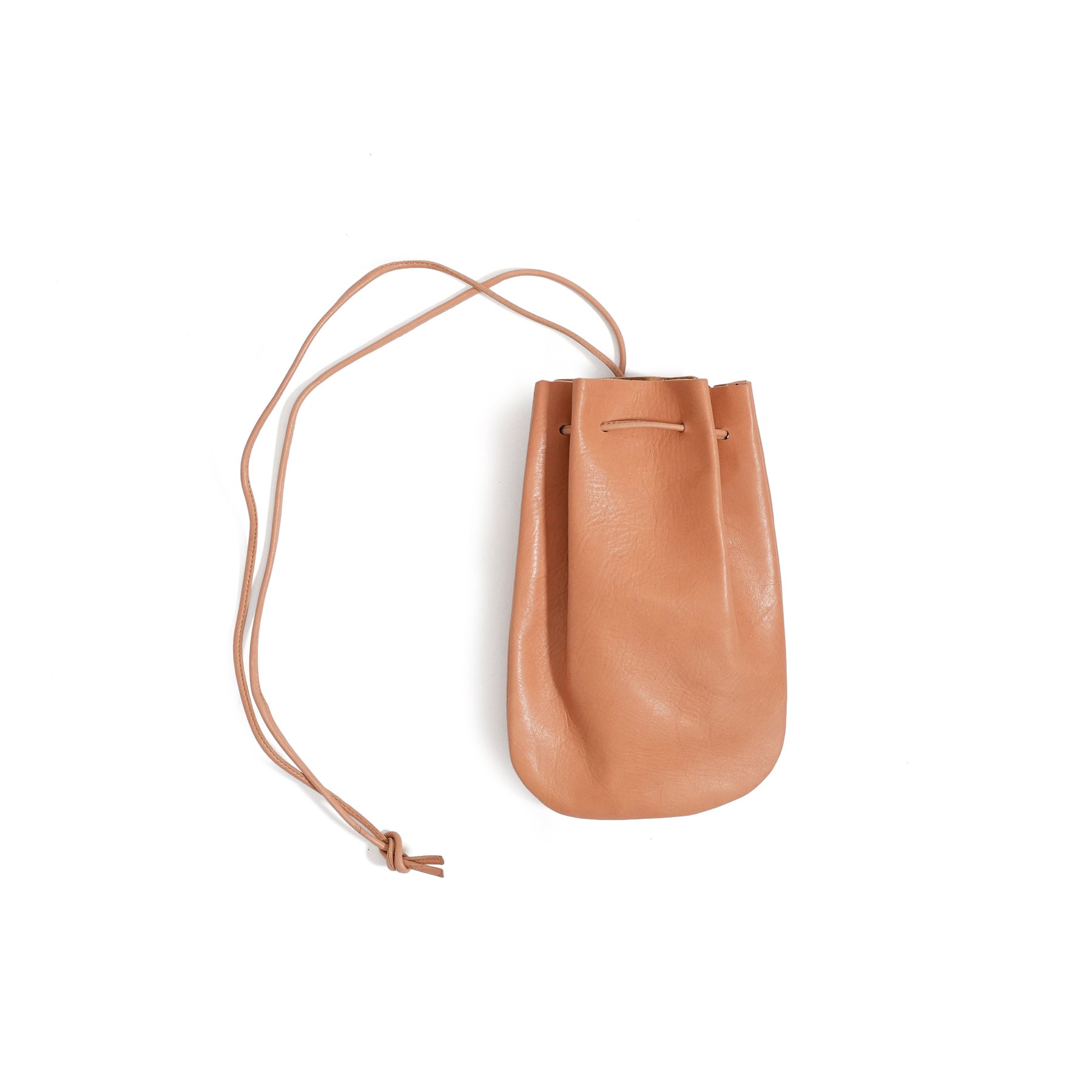 HORSE LEATHER DROP SHAPE POUCH S ドロップシェイプポーチS
