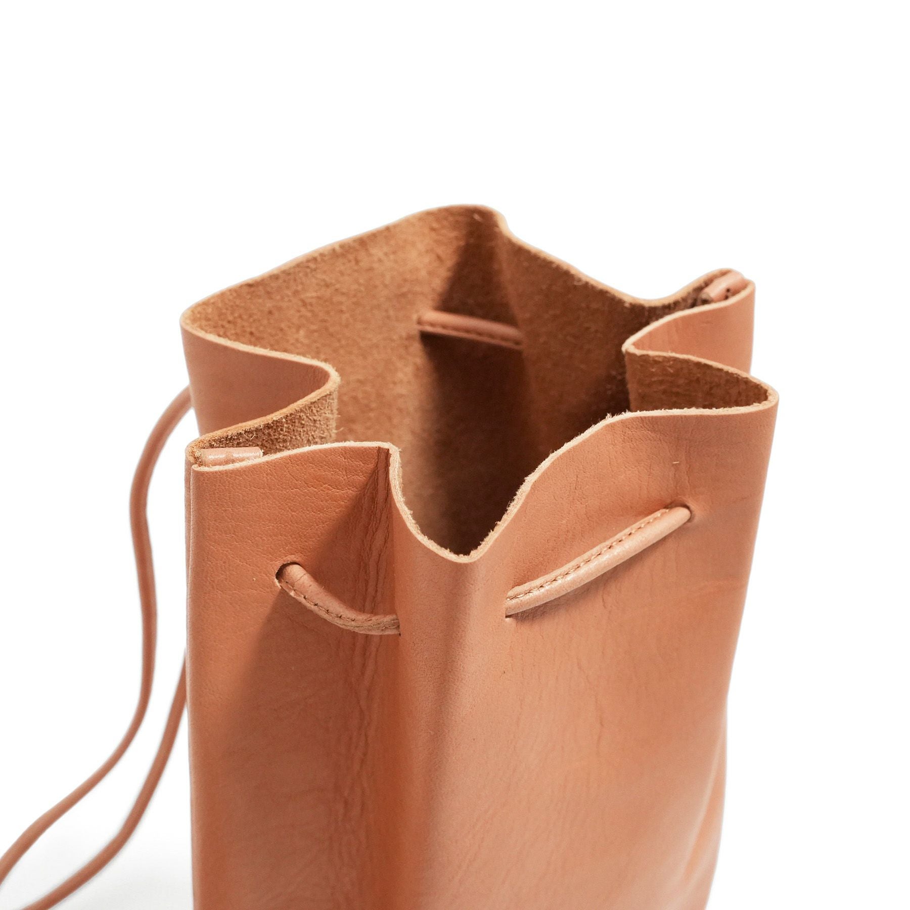 HORSE LEATHER DROP SHAPE POUCH S ドロップシェイプポーチS