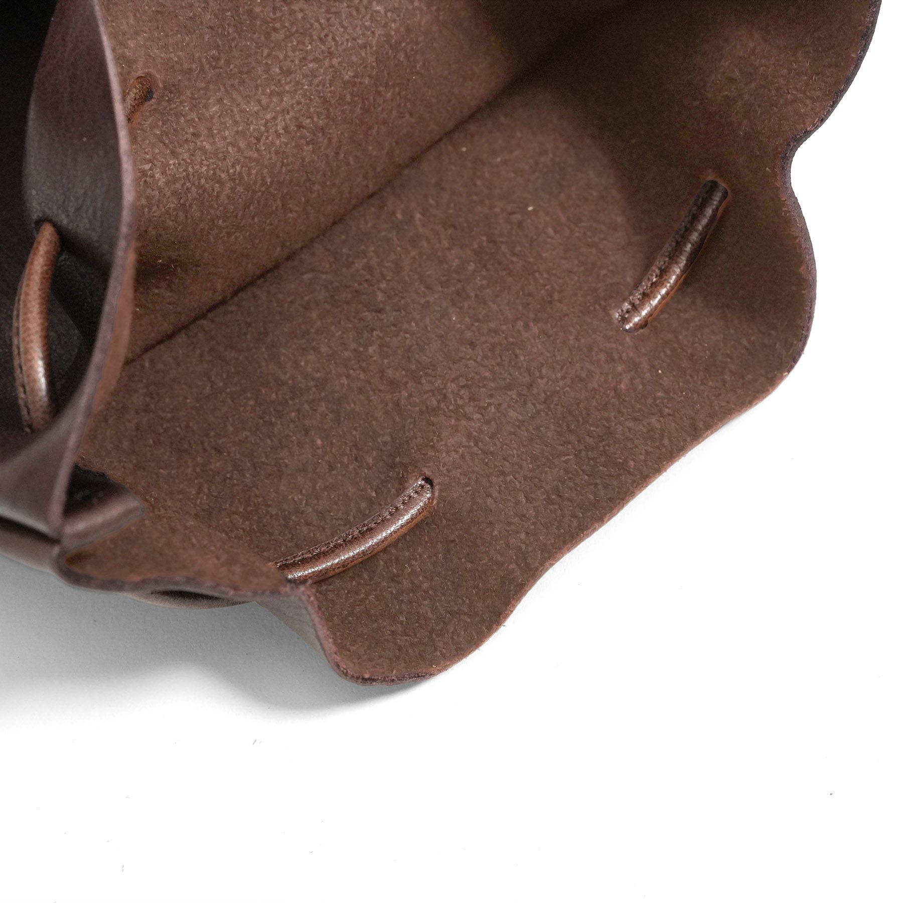 HORSE LEATHER DROP SHAPE POUCH S ドロップシェイプポーチS