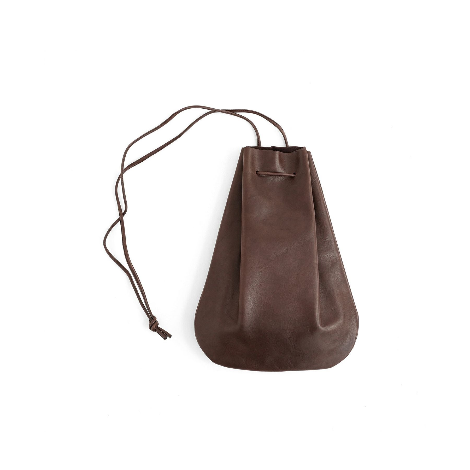 HORSE LEATHER DROP SHAPE POUCH M ドロップシェイプポーチM
