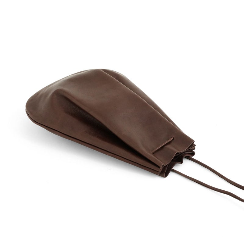 HORSE LEATHER DROP SHAPE POUCH M ドロップシェイプポーチM 