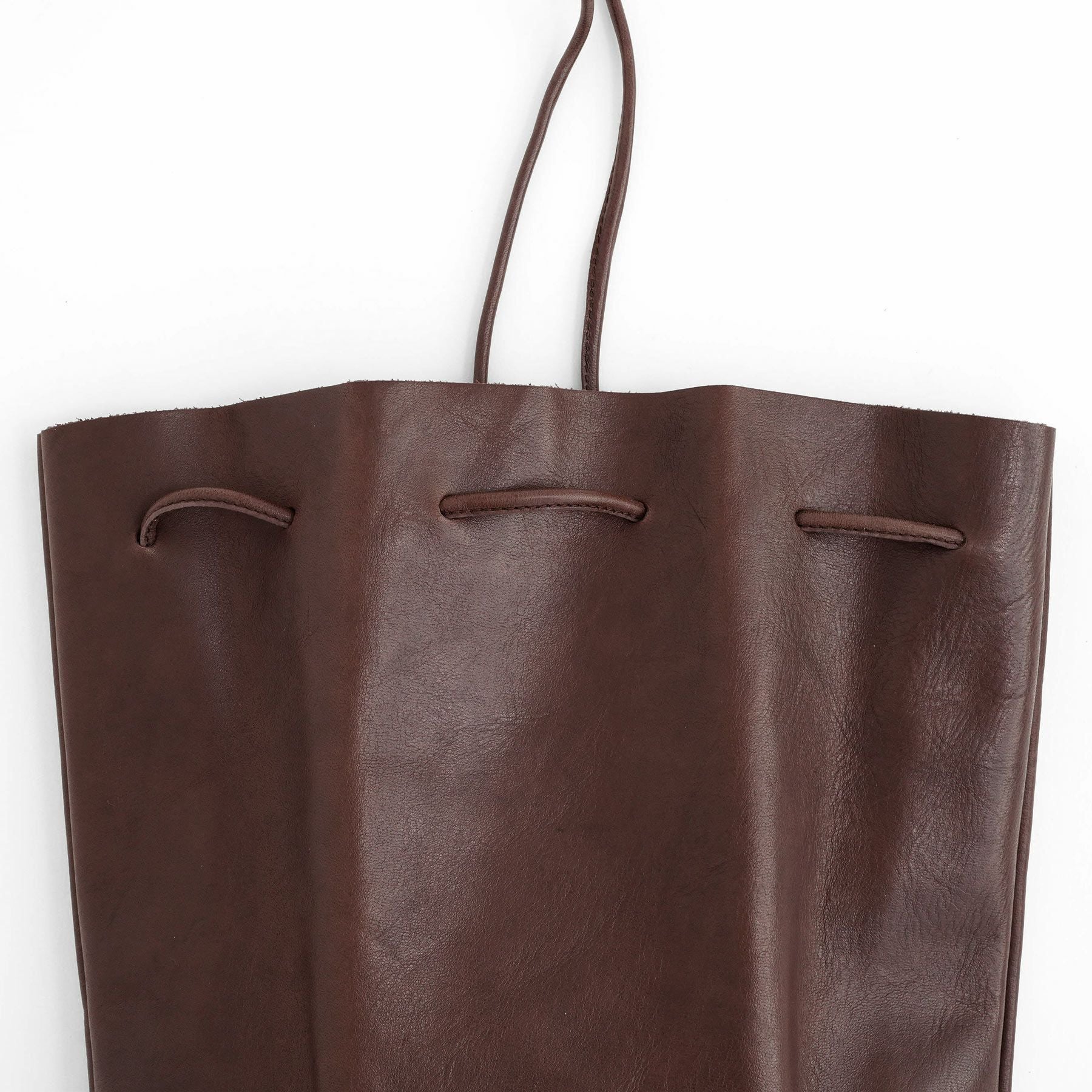 HORSE LEATHER DROP SHAPE POUCH M ドロップシェイプポーチM