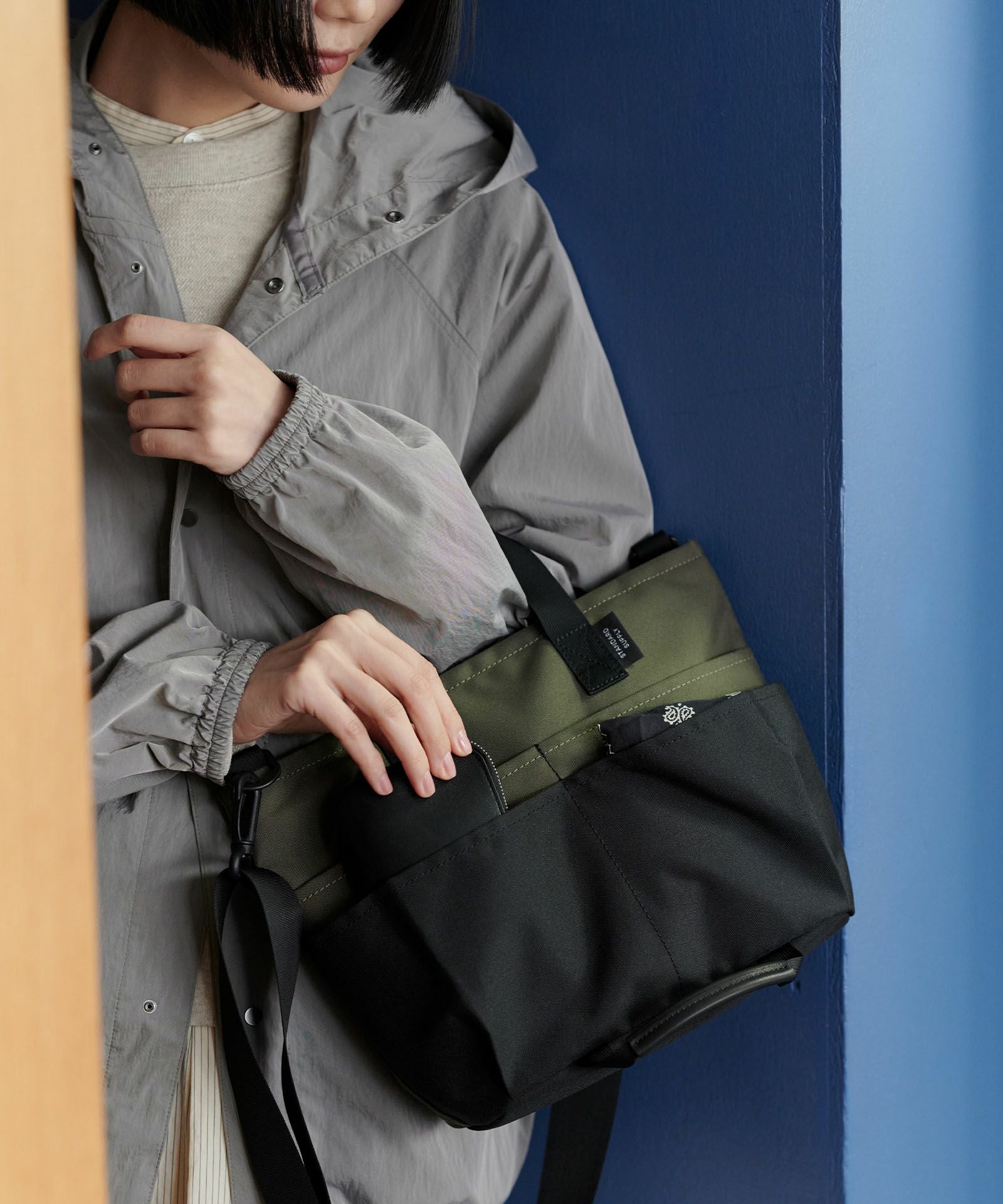 ECO STEP 2WAY UTILITY TOTE S 2ウェイユーティリティトートS