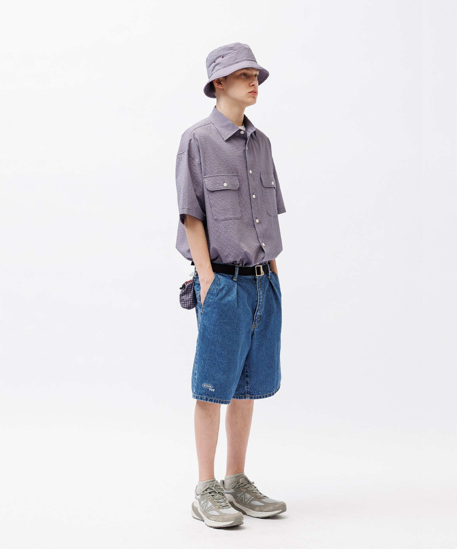 WTAPS×STD DRAW STRING CHARM POUCH ドローストリングチャームポーチ