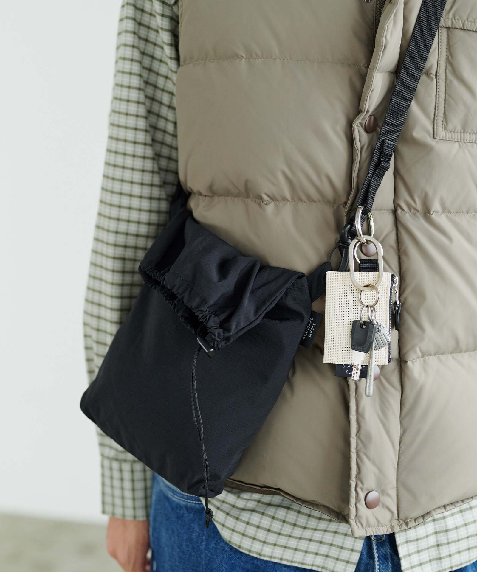 FLOPPY DRAW STRING SHOULDER S ドローストリングショルダーS