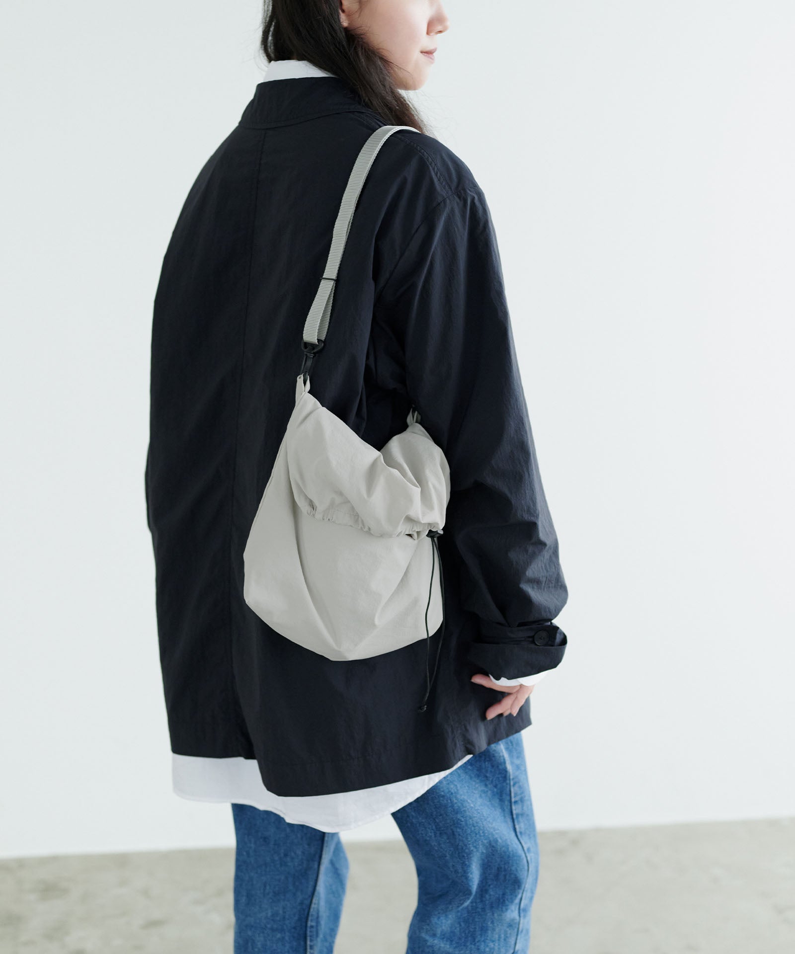 FLOPPY DRAW STRING SHOULDER M ドローストリングショルダーM