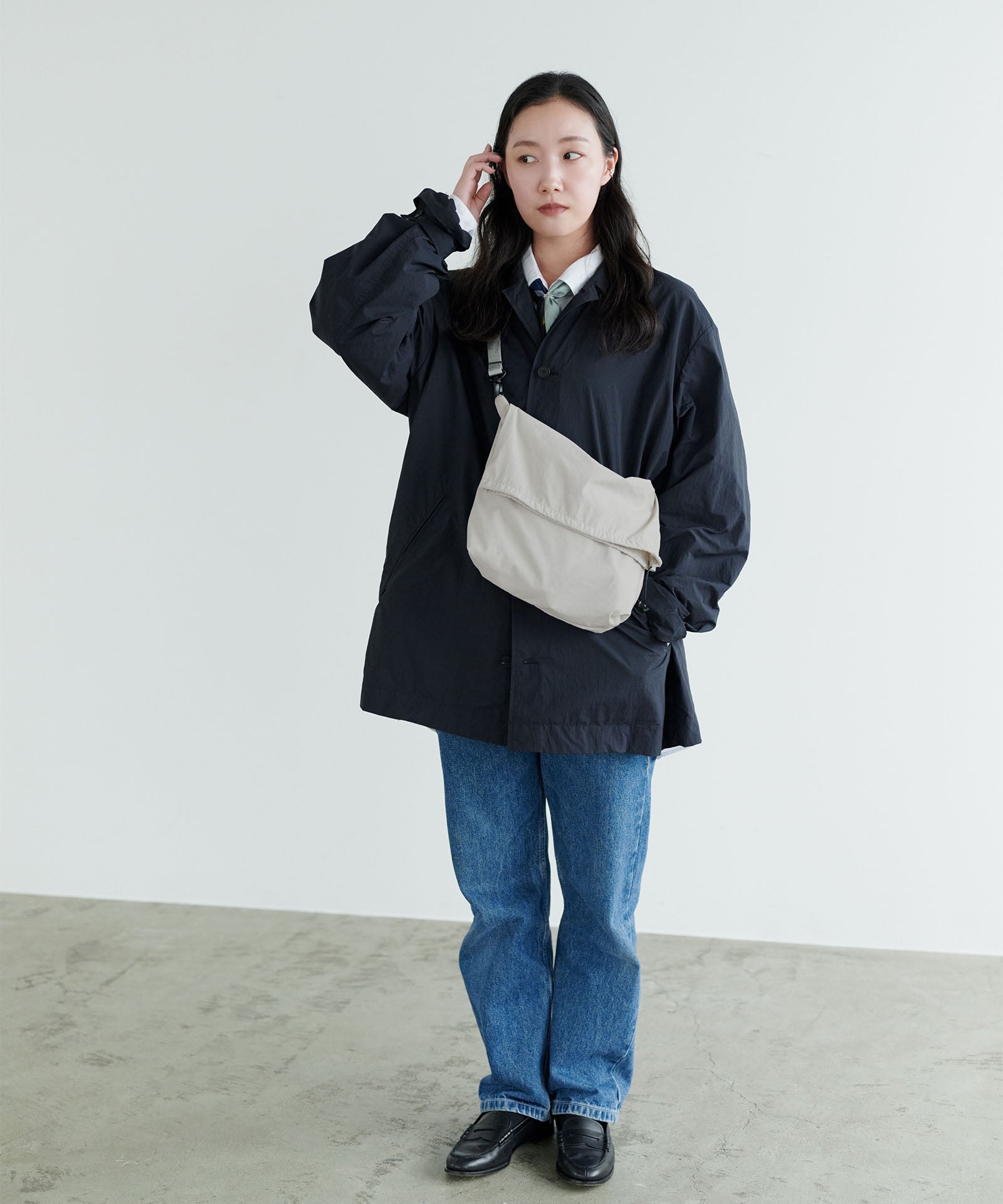 FLOPPY DRAW STRING SHOULDER M ドローストリングショルダーM